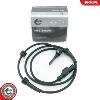 Imagen de ESEN SKV 06SKV440 Sensor de ABS Eje delantero, izquierda 2 1050 negro Plástico FIAT: Punto II Hatchback