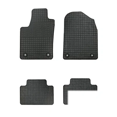 Imagen de AutoStyle CK RJE03 Juego de alfombrillas suelo caucho macizo delante y detrás 4 negro JEEP: GRAND CHEROKEE