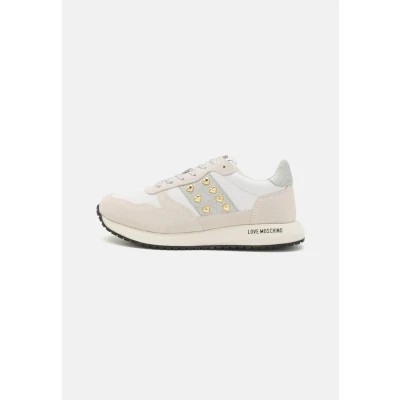 Imagen de Love Moschino DUNE Zapatillas, Mujer, Talla: 39, Bianco/argento Zapatos