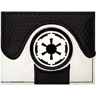 Imagen de Star Wars Galactic Empire Stormtrooper Armadura Billetera/Cartera Bi Fold Porta ID &amp; Tarjetero, Blanco