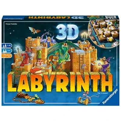 Imagen de Ravensburger 3D Corazón Labyrinth family 3D, Color surtido (26113)