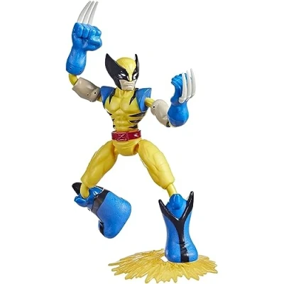 Imagen de Marvel Avengers Bend and Flex Missions Figura Flexible de Lobezno Fire Mission 15 cm A Partir 4 años