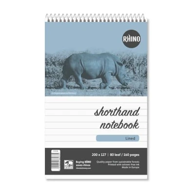Imagen de RHINO Bloc de papel (de líneas, 8 mm, 80 hojas)