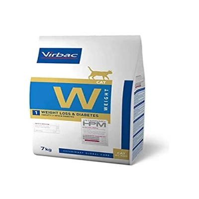 Imagen de VIRBAC HPM Feline Weight Loss Diabetes W1 7KG