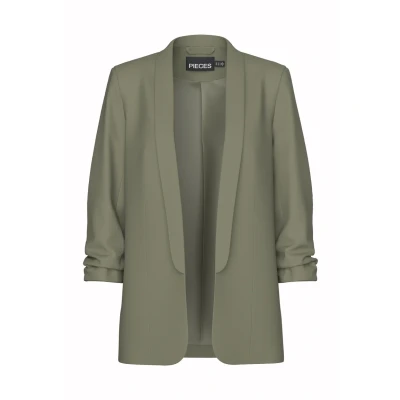 Imagen de Pieces Pcbosella 3/4 Blazer, Mujer, Talla: Medium, Deep green