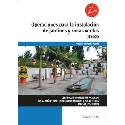 Imagen de Operaciones para la instalación de jardines y zonas verdes (Agraria)