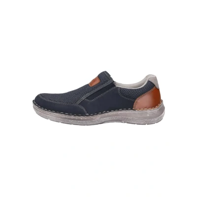 Imagen de Rieker 03053 14, Mocasines, Azul (Pazifik/Atlantis/Amaretto/Staub 14), 40 EU