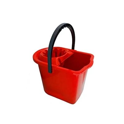Imagen de Denox DEN353 Fregasuelos Oval 14L, Rojo, 400x285x290 mm