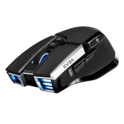 Imagen de EVGA X20 Ratón para Gaming, Inalámbrico, Negro, Personalizable, 16.000 DPI, 5 Perfiles, 10 Botones, Ergonómico 903 T1 20BK K3