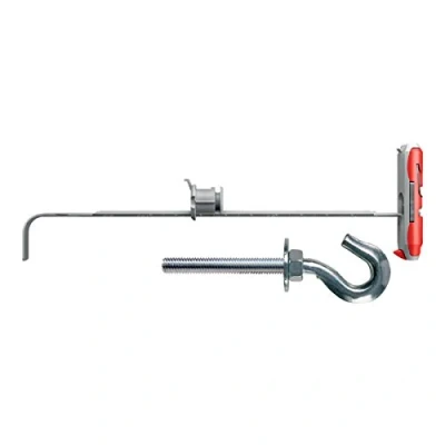 Imagen de fischer Tacos para yeso Duotec con gancho M6, Gris, 12 mm gancio