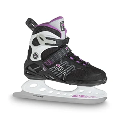 Imagen de FILA SKATES 010421025 Primo Ice Lady Inline Skate, Mujer, Negro/Gris/Magenta, Tamaño 37