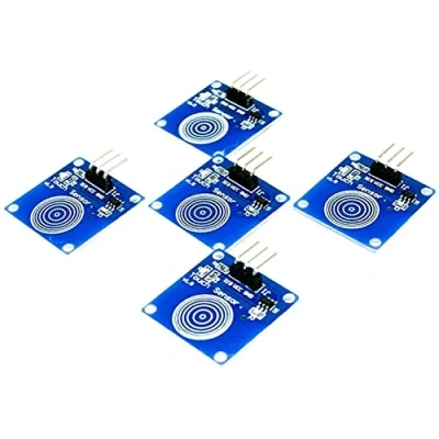 Imagen de AZDelivery 5 x TTP223B Módulo de Conmutador Capacitivo con Sensor Táctil Digital Compatible Arduino E Book Incluido!