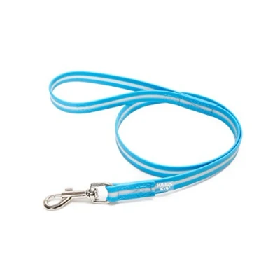 Imagen de Julius K9, IDC Lumio fosforescente correa de perro, con asa, 19 mm x 1 m, aguamarina