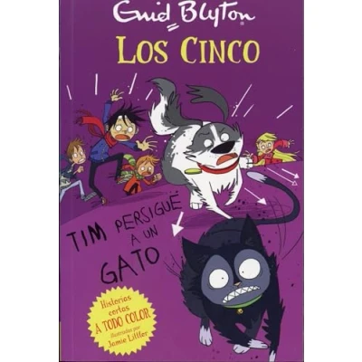 Imagen de Tim persigue un gato (Historias Cortas de los Cinco)