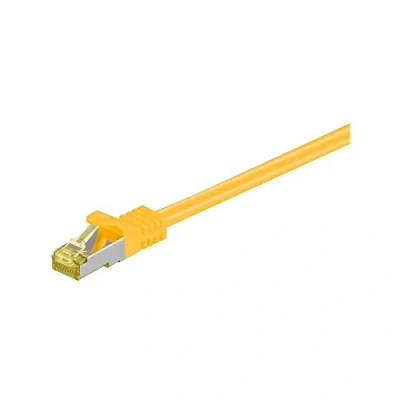 Imagen de Goobay RJ 45 CAT7 7.5m Cable de red (7,5 m, Cat7, S/FTP (S STP), 45, Amarillo)