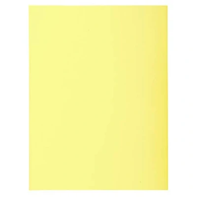 Imagen de Exacompta 340005E Lote de 100 Subcarpetas Super 180, Color Amarillo