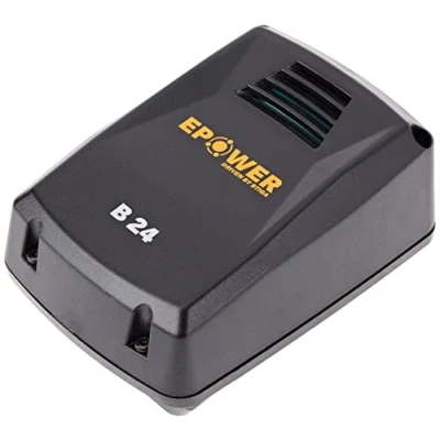 Imagen de Alpina batería E Power B 24 de iones litio 20 V. Capacidad 4 Ah. Compatible con todas las herramientas manuales y cortacéspedes Indicador LED carga la