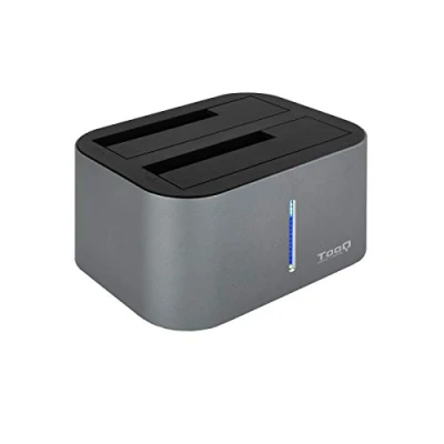 Imagen de Tooq TQDS 805G Dock Station Doble Bahía HDD Gris