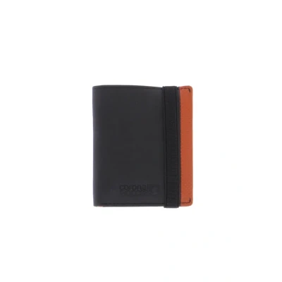 Imagen de Coronel Tapioca Carteras para Hombre con Monedero Tarjetero Casual de Gran Capacidad, Negro