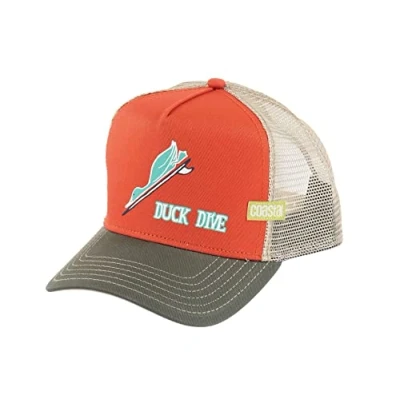 Imagen de Coastal Duck Dive Orange HFT Trucker Cap One Size