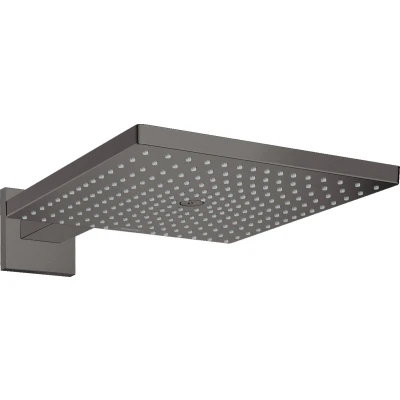 Imagen de Hansgrohe Raindance E Rociador de ducha 300 1 tipo chorro mural, cromo negro cepillado, 26238340