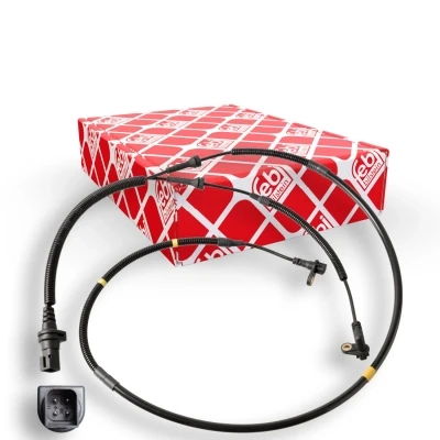 Imagen de FEBI BILSTEIN 106675 Sensor de ABS Eje trasero izquierda, trasero, derecha 1550, 637 FORD: KA Hatchback, StreetKA Cabrio