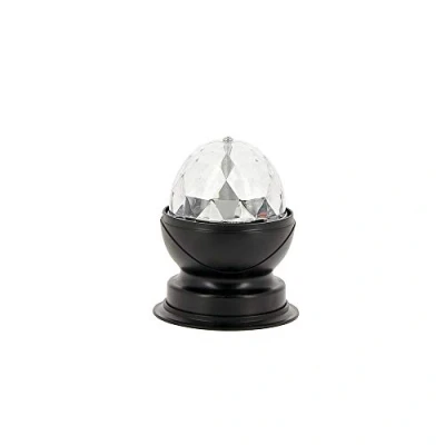Imagen de Xanlite LADRVB Lámpara de mesa con efecto disco, LED multicolor, cabeza giratoria