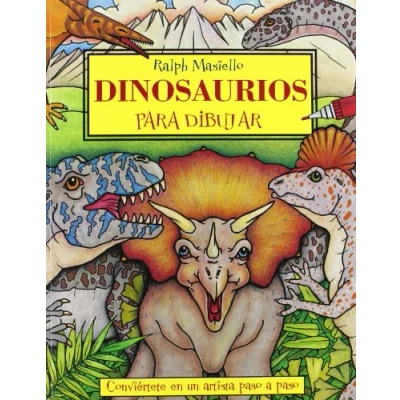 Imagen de Dinosaurios para dibujar: Conviértete en un artista paso a (DIBUJO)
