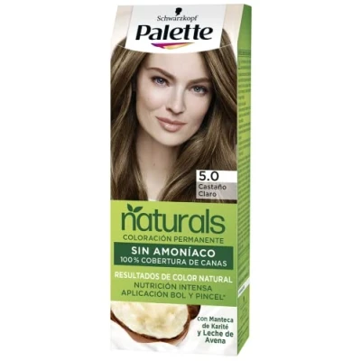 Imagen de Mejor Dto! Schwarzkopf Palette 5. Castaño Claro Natural Color Creme Coloración Permanente