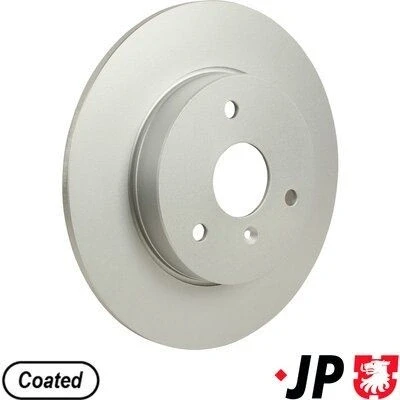 Imagen de JP GROUP 6163100100 Disco de freno Eje delantero 280 9 4 macizo revestido SMART: Cabrio, Fortwo I Coupé, City Coupe