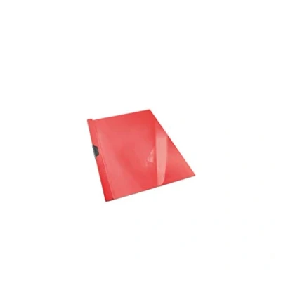 Imagen de Leitz Esselte Dosier Clip File, Capacidad para 30 hojas A4, Plástico flexible, Rojo, VIVIDA, 563730