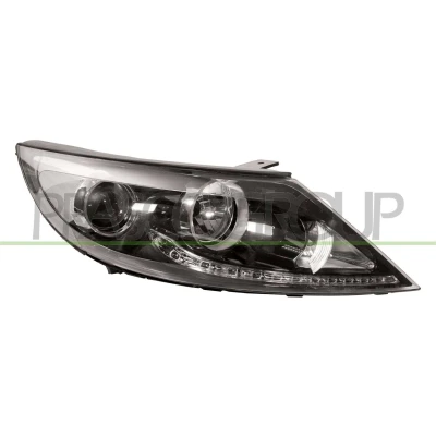 Imagen de PRASCO KI0244923 Faros derecha H1/H1 con luz diurna (LED) servomotor para reg. alcance luces KIA: Sportage III