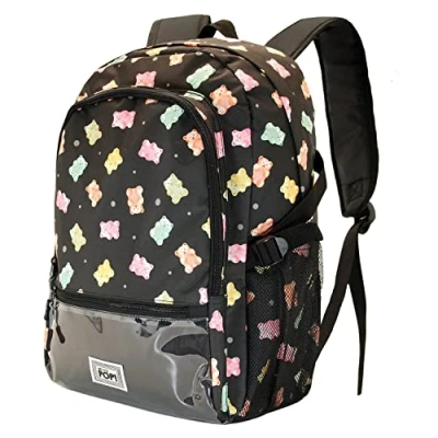 Imagen de Oh My Pop! Gummy Mochila Fight Clear, Multicolor, 31 x 44 cm, Capacidad 24 L