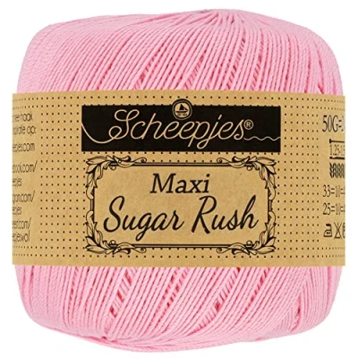 Imagen de Scheepjes 749 Rosa Maxi Sugar Rush Hilo 10x50g