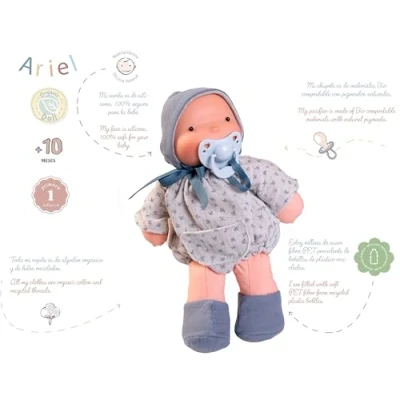 Imagen de Muñeca Ariel con Gorrito Azul
