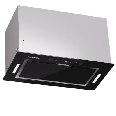 Imagen de Klarstein Campana Extractora Cocina 52cm con Luces LEDs, Extractor Filtros Anti Grasa y Panel Táctil, Campanas Extractoras Flujo Aire 466m3/h, Extractores Cocinas