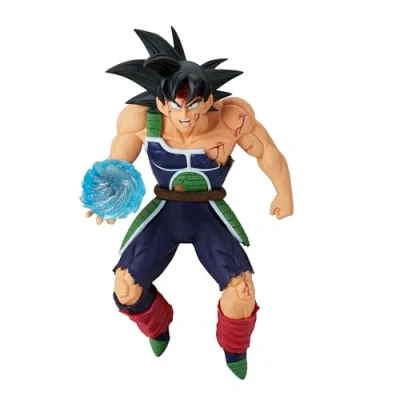 Imagen de Banpresto Figura de Acción Bardock Dragon Ball Z, GXmateria 14 cm, BP89720P Multicolor, Coleccionable, optimo para los fanaticos del Anime Z