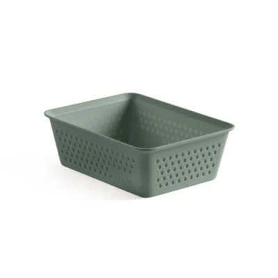 Imagen de TATAY Organizador A6 Bohol, de Polipropileno, Libre BPA, Plástico 100% Reciclado. Verde. Medidas 12,5 x 16,5 5,5 cm