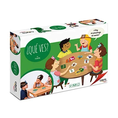 Imagen de Cayro ¿Qué Ves? Juego Educativo a Partir de 5 Años Multicolor Desarrolla la Atención y Observación Aprende Jugando Estimula Creatividad Imaginación