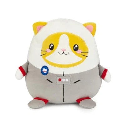 Imagen de Balvi cojín Astrocat Color Gris y Blanco Un de Gato Astronauta Poliéster