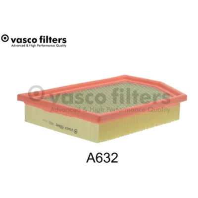 Imagen de DAVID VASCO A632 Filtro de aire 48 185 269 rectangular Cartucho filtrante con rejilla incorporada JEEP: Cherokee V