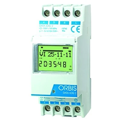 Imagen de Orbis Data Log OB174012 Interruptor horario digital de distribuidor, 230 V