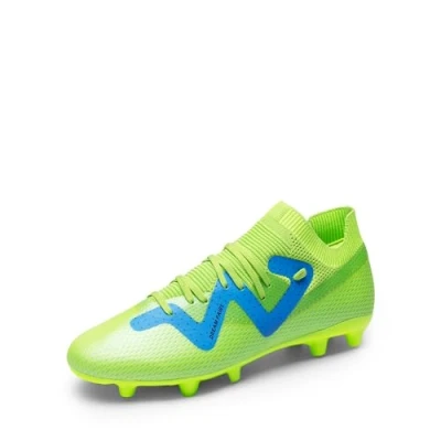 Imagen de DREAM PAIRS Zapatillas de Fútbol Hombre Calzado para Botas Zapatos Tacos Deporte Sala SDSS2402M E,Size 42,Verde Neón,SDSS2402M E