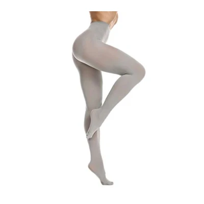 Imagen de Frola Nur die Leotardos de microfibra para mujer (opacos) gris S M