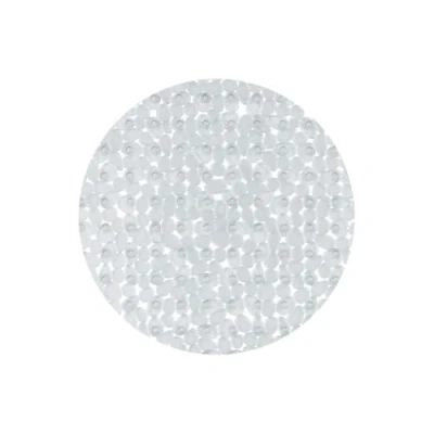 Imagen de Spirella colección Riverstone, Alfombrilla de Ducha Round 57,PVC,Transparente, 57 cm