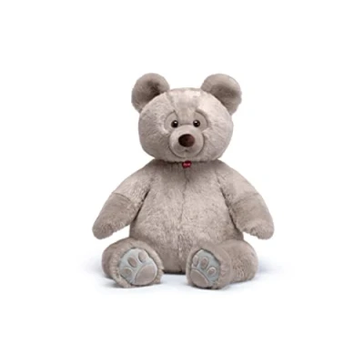 Imagen de Trudi Oso Brando Beige Regalo de Peluche para Navidad, cumpleaños y San Valentín. 66x95x60cm Taglia Maxi Jumbo Teddy Bears, Osos clásicos Modello 25629