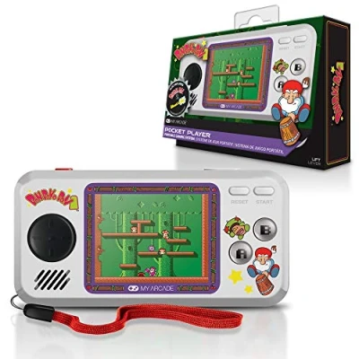 Imagen de MY ARCADE Pocket Player Don Doko Consola de Juegos Portátil, 3 en 1