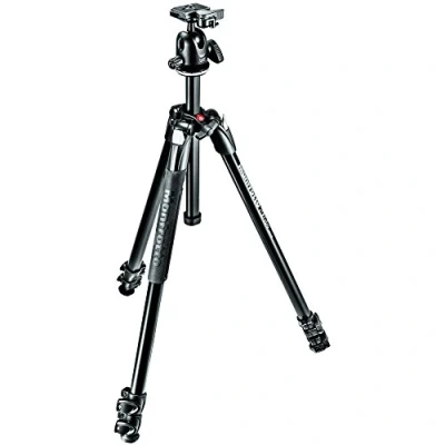 Imagen de Manfrotto 290 Xtra Kit trípode de 3 secciones y rótula bola (aluminio)