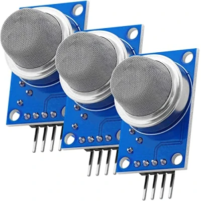 Imagen de AZDelivery 3 x Módulo de Calidad del Aire Sensor Gas MQ 135 Compatible con Arduino E Book Incluido!