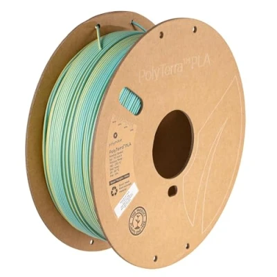 Imagen de Polymaker Polyterra PLA Dual Color 1.75mm 1kg Chameleon (Teal Yellow)